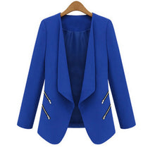 3 colors ol womens long sleeve slim lapel blazer suits jackets casual open coats blazers outwear TIML66