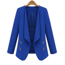 3 Colors OLWomen's Long Sleeve Slim Lapel Blazer Suits Jackets Casual Open Coats Blazers Outwear Y8 TIML66