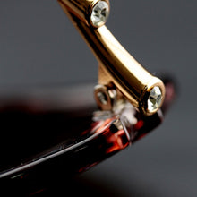 3 Colors Stylish Women Metal Frame Rhinestone Sunglasses Eyewear Glasses TIML66