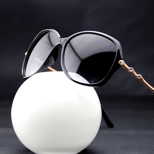 3 Colors Stylish Women Metal Frame Rhinestone Sunglasses Eyewear Glasses TIML66