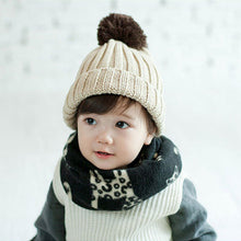 3 colors baby boy girls warm scarf neckerchief cat pattern imitation cute infant scaves TIML66