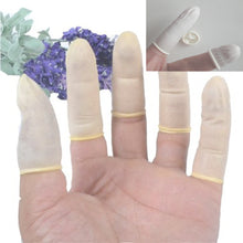 300Pcs White Nail Art Latex Rubber Finger Cots Fingertips Protective Small Rubber Gloves DIY Work Tool TIML66 TIML66