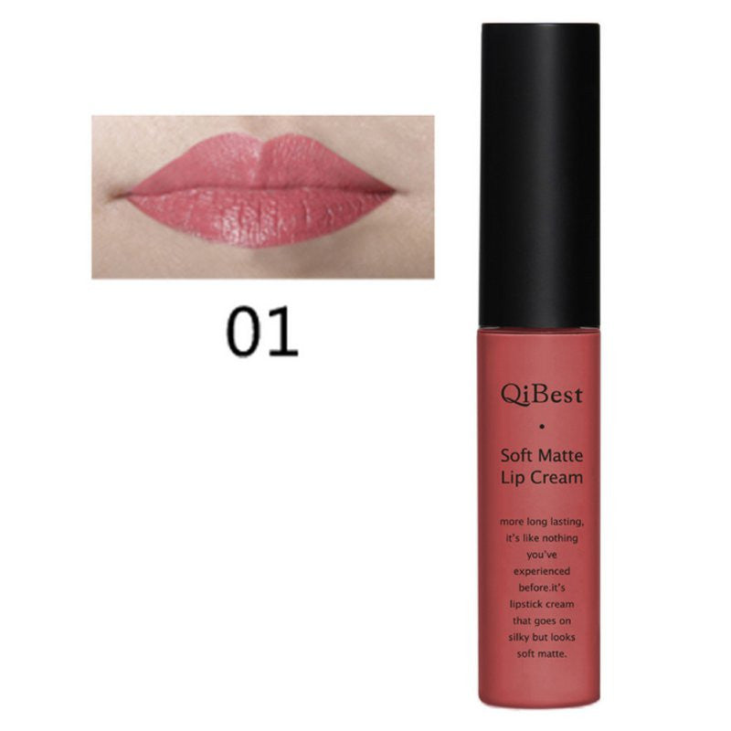 34 Colors Liquid Matte Lipstick Non-stick Long Lasting Lipsticks Lip Gloss Brand Makeup Cosmetics TIML66