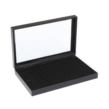 36 Slots Black Velvet Rings Jewelry Showcase Display Case Storage Box Holder Organizer P1 TIML66