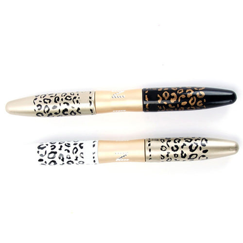 3d fiber leopard lash extension mascara long curling eyelash cosmetic waterproof TIML66