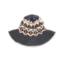 4 COLORS Korea Style Casual Crochet Bucket Hat Style Women Knitted Hat  TIML66 TIML66