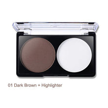 4 Patterns Face Shading Powder Contour Highlighter Bronzer Palette Set Trimming Makeup Face Contour Grooming Pressed Powder TIML66