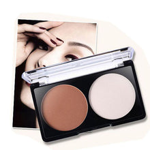 4 Patterns Face Shading Powder Contour Highlighter Bronzer Palette Set Trimming Makeup Face Contour Grooming Pressed Powder TIML66