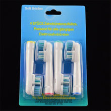4 Pieces Soft Bristles Electric Toothbrushes Heads Replacement Brush Head Oral Hygiene Toothbrush TIML66