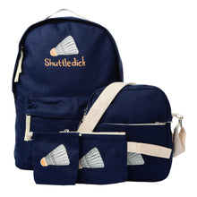 4Pcs Korean Women Canvas Backpacks Woman Harajuku Laptop Backpack Shoulder School Back Bags for Teenage Girls Rugzak Vrouwen TIML66 TIML66