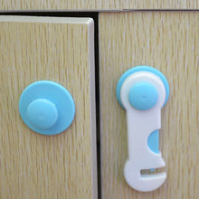 4pcs Baby Kids Safety Lock Box Drawer Cupboard Cabinet Wardrobe Door Fridge Safe Locks TIML66