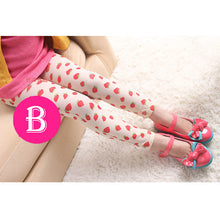 5~12 years baby kids stretch skinny leggings pants printed floral girls trousers TIML66
