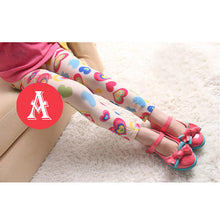 5~12 years baby kids stretch skinny leggings pants printed floral girls trousers TIML66