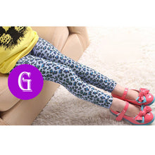 5~12 years baby kids stretch skinny leggings pants printed floral girls trousers TIML66