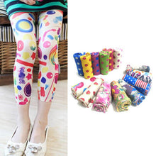 5~12 years baby kids stretch skinny leggings pants printed floral girls trousers TIML66
