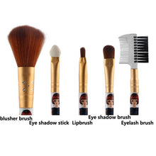 5 7pcs makeup brushes sets pro eyeshadow powder lip blush cosmetic brush beauty tools TIML66