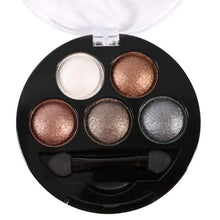 5 Colors Professional Eyes Makeup Pigment Eyeshadow Eye Shadow Palette Beauty Cosmetics TIML66