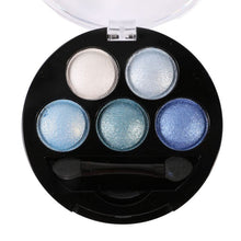 5 Colors Professional Eyes Makeup Pigment Eyeshadow Eye Shadow Palette Beauty Cosmetics TIML66