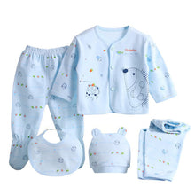 5 Pieces/set Newborn Baby Clothing Set Brand Baby Boy/Girl Clothes 100% Cotton Cartoon Underwear 0-3M TIML66