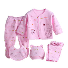 5 Pieces/set Newborn Baby Clothing Set Brand Baby Boy/Girl Clothes 100% Cotton Cartoon Underwear 0-3M TIML66