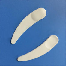 50pcs Mini Cosmetic Spatula Scoop Disposable Mask White Plastic Spoon Makeup Maquillage Tools TIML66