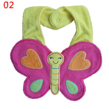 5 kinds kids baby bibs animals cotton saliva towel waterproof infant lunch bib TIML66