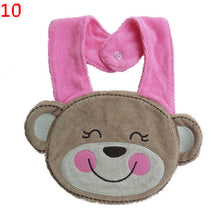 5 kinds kids baby bibs animals cotton saliva towel waterproof infant lunch bib TIML66