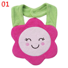 5 kinds kids baby bibs animals cotton saliva towel waterproof infant lunch bib TIML66