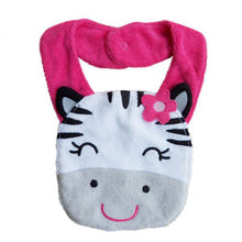 5 kinds kids baby bibs animals cotton saliva towel waterproof infant lunch bib TIML66