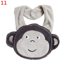56 Kinds Kids Baby Bibs Animals Cotton Saliva Towel Waterproof Infant Lunch BibJFY66