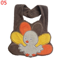 5 kinds kids baby bibs animals cotton saliva towel waterproof infant lunch bib TIML66