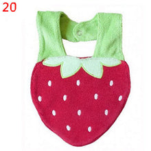 5 kinds kids baby bibs animals cotton saliva towel waterproof infant lunch bib TIML66