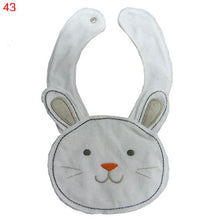5 patterns kids baby bibs animals waterproof cotton saliva towel infant lunch bib TIML66