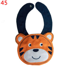 5 patterns kids baby bibs animals waterproof cotton saliva towel infant lunch bib TIML66