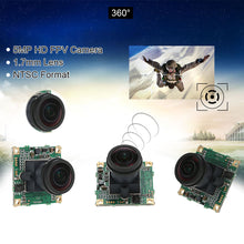 5MP FPV Camera with 360 Degree Fish-eye 17mm Lens NTSC Format for QAV250 Camera Drone FPV RC Quadcopter Aerial Pography Part TIML66 TIML66