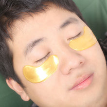 5Pairs 24K Gold Powder Eye Patches Remove Mask Crystal Collagen Anti-Puffiness Dark Circle New TIML66