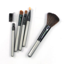 5pcs Makeup Blush Eyeshadow Leopard Brushes Lipstic Cosmetic Make Up Brush Set Tool New  TIML66