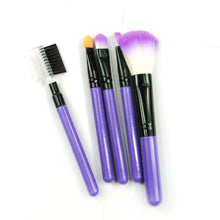 5pcs Makeup Blush Eyeshadow Leopard Brushes Lipstic Cosmetic Make Up Brush Set Tool New  TIML66