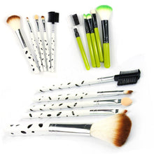 5pcs Makeup Blush Eyeshadow Leopard Brushes Lipstic Cosmetic Make Up Brush Set Tool New  TIML66