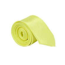 5cm classic skinny slim ties solid color plain silk for men jacquard woven necktie tie 20 colors TIML66