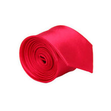 5cm classic skinny slim ties solid color plain silk for men jacquard woven necktie tie 20 colors TIML66