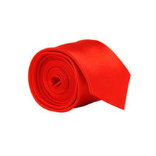 5cm classic skinny slim ties solid color plain silk for men jacquard woven necktie tie 20 colors TIML66