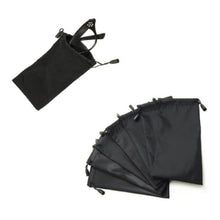 5pcs Special Fashion Black 17*8cm Microfiber Bags Glasses Bag For Sunglasses Mobile Phone Digital Charger  TIML66