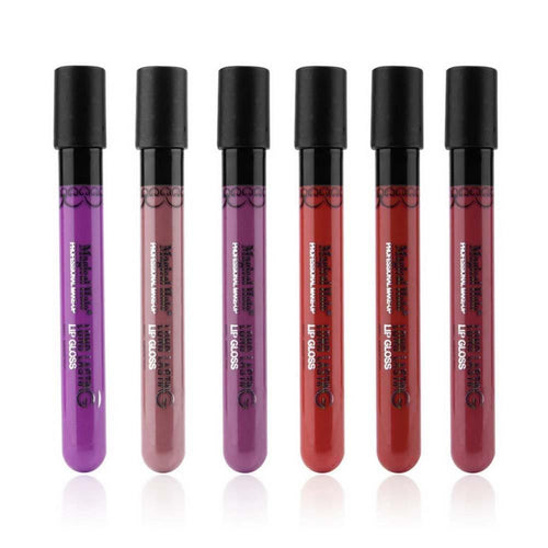 6 Color/Set Waterproof Lip Stick Beauty Makeup Velvet Matte Colors Lip Pencil Lip Gloss Kids Products TIML66