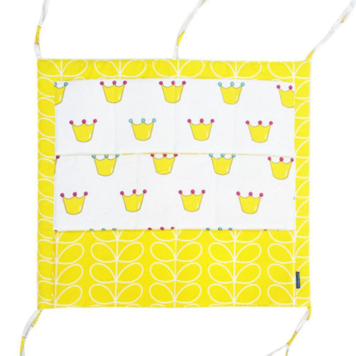 60*50cm MuslinTree Animal Printed Baby Cot Bed Hanging Storage Bag Crib Organizer Toy Diaper Pocket for Crib Bedding Set TIML66