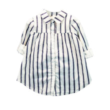 2-7Y Girls Shirts Cotton Blusa Children Stripe Shirt Kids Loose Soft Blouse Baby Girl Tops TIML66