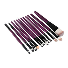 eyeshadow brush set 12pcs makeup brushes for eye makeup soft pony hair make up brushes without skin hurt sponge TIML66