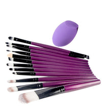 eyeshadow brush set 12pcs makeup brushes for eye makeup soft pony hair make up brushes without skin hurt sponge TIML66