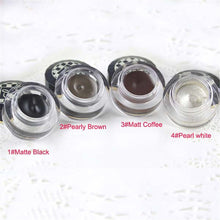 Pearl Color Cosmetic Maquiagem Delineador Luxury Water Proof Thick Eyeliner Gel Matte S1 TIML66