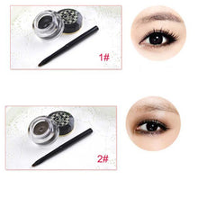 Pearl Color Cosmetic Maquiagem Delineador Luxury Water Proof Thick Eyeliner Gel Matte S1 TIML66